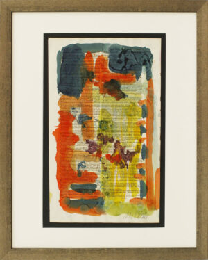 Armin Mueller-Stahl - WORT UND BILD - VERBUNDENHEIT - original gemalt - HANDSIGN...