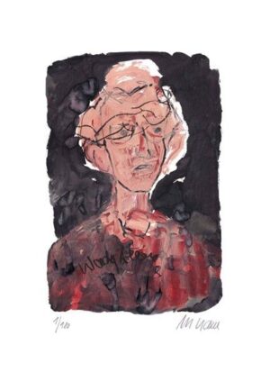 Armin Mueller-Stahl - Woody Allen - Original Lithografie - limitiert und handsig...