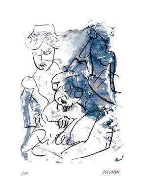 Armin Mueller-Stahl - Zilles Milieu - Original Lithografie - limitiert und hands...