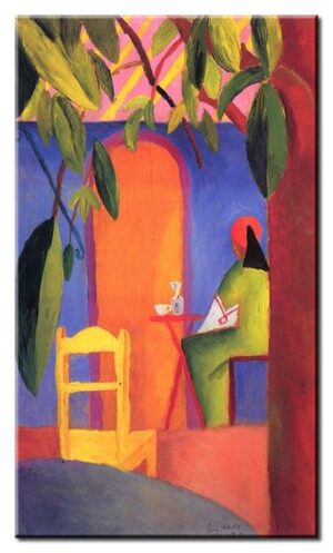 August Macke Bilder - Türkisches Café II-30 x 50 cm