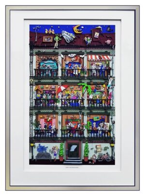 Branko - CRAZY NEIGHBORHOOD - Original 3D Bild handsigniert