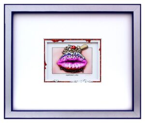 Branko - CUPCAKE LIPS - Original 3D Bild handsigniert - ohne Rahmen PP