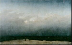 Casper David Friedrich Bilder - Der Mönch am Meer