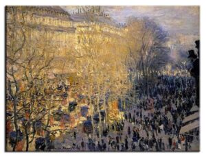 Claude Monet Bilder - Der Boulevard des Capucines-20 x 30 cm