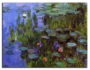 Claude Monet Bilder - Seerosen I-20 x 30 cm