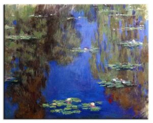 Claude Monet Bilder - Seerosen IV-80 x 100 cm