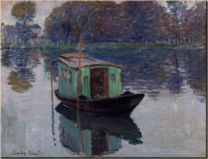 Claude Monet Bilder - The Studio Boat