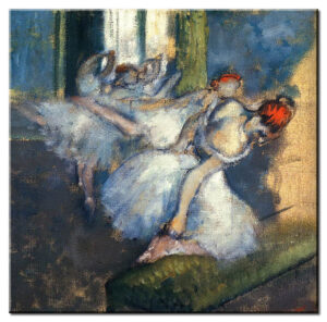 Edgar Degas Bilder - Balletttänzerinnen-20 x 20 cm