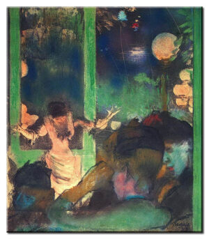 Edgar Degas Bilder - Im Café des Ambassadeurs-60 x 70 cm
