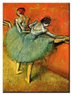 Edgar Degas Bilder - Tänzerinnen in der Bar-40 x 50 cm