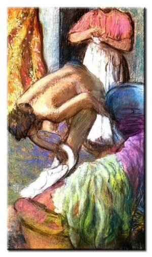 Edgar Degas Bilder - Trocknen nach dem Bad-50 x 90 cm