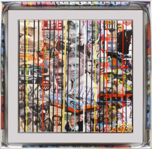 Elmago  - Steve McQueen  - Original Mischtechnik - handsigniertes Unikat