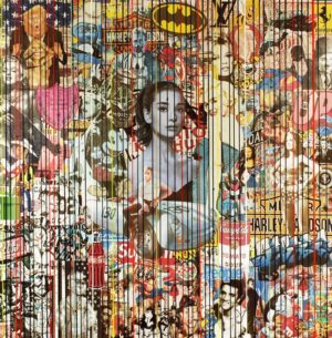 Elmago  XXL - BIG ICONS - Original Mischtechnik - handsigniertes Unikat