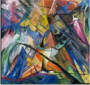Franz Marc- Tirol-80 x 90 cm