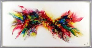 GISELA UEBERALL - DYNAMIK - Originalgemälde