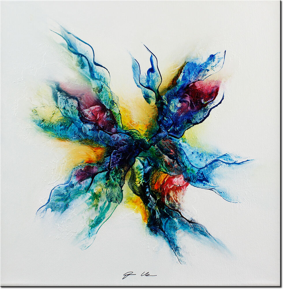 GISELA UEBERALL - FANTASIE - Originalgemälde