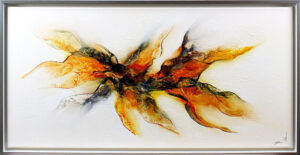 GISELA UEBERALL - TEMPERAMENT - Originalgemälde