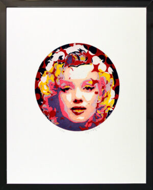 Gerhard Hofmann Bilder - MARILYN MONROE - Original Grafik handsigniert