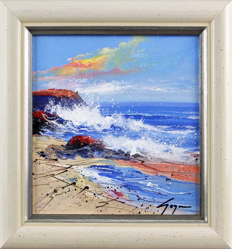 Goyán - Ein Tag am Meer - Originalgemälde - UNIKAT