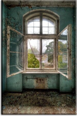 Grischka Georgiev Bilder - Open Window I  - Leinwandbild-60 x 90 cm