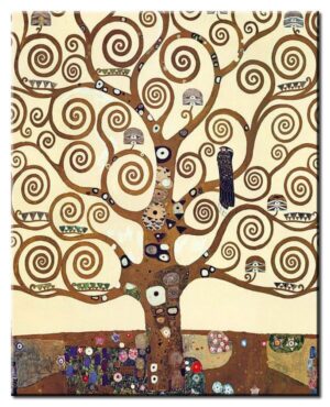 Gustav Klimt - Der Lebensbaum-50 x 60 cm