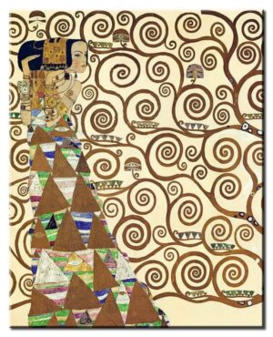 Gustav Klimt - Die Erwartung-80 x 100 cm