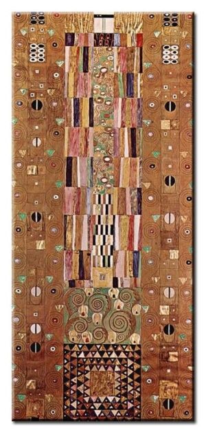 Gustav Klimt - Ritter - Stoclet-Fries-50 x 110 cm
