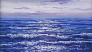 JOAN PUERTO CORNELLA - ABEND AM MEER - Originalgemälde