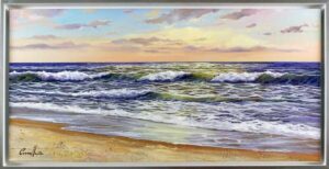 JOAN PUERTO CORNELLA  - IM ABENDLICHT - Originalgemälde