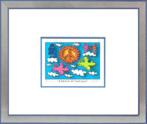 James Rizzi Bilder - A Peace of the Sun - original 3D-Bildobjekt