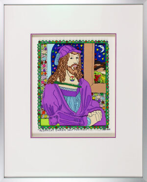 James Rizzi Bilder - ALBRECHT DÜRER SELF PORTRAIT - HANDSIGNIERT