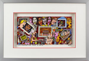 James Rizzi Bilder - CELEBRATION TIME IS NOW  - HANDSIGNIERT