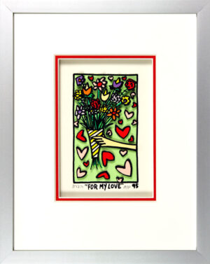 James Rizzi Bilder - FOR MY LOVE - HANDSIGNIERT