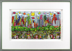 James Rizzi Bilder - FUN DAYS ON SUNDAYS IN CENTRAL PARK - HANDSIGNIERT