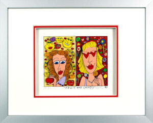 James Rizzi Bilder - Fruit and Candy - HANDSIGNIERT