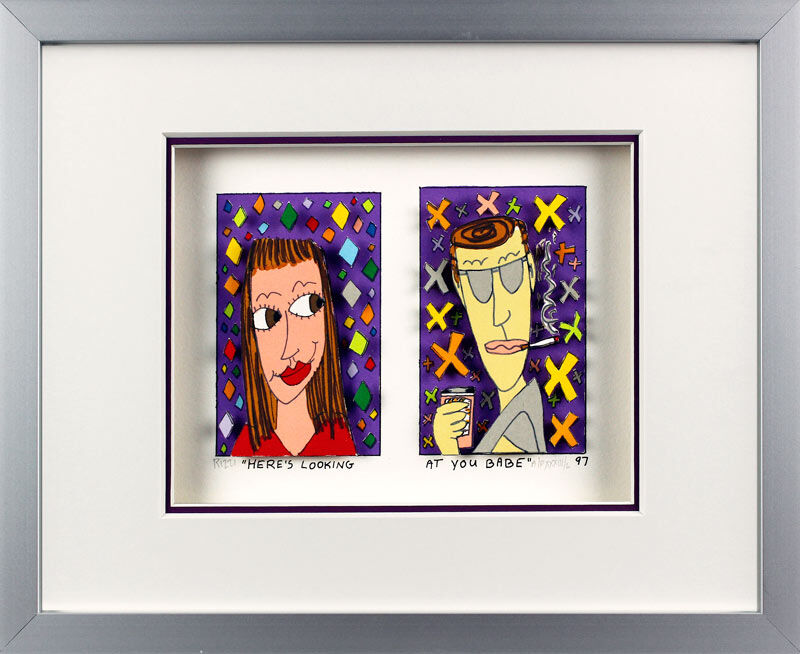 James Rizzi Bilder - Here's looking at you babe - HANDSIGNIERT