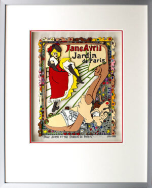 James Rizzi Bilder - JANE AVRIL AT THE JARDIN DE PARIS  - HANDSIGNIERT