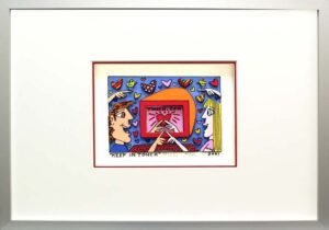 James Rizzi Bilder - KEEP IN TOUCH - HANDSIGNIERT