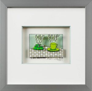 James Rizzi Bilder - MY BAD BREAKFAST - Handsigniert