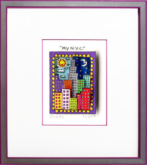 James Rizzi Bilder - My New York City - original 3D-Bildobjekt