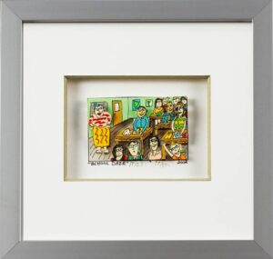 James Rizzi Bilder - SCHOOL DAZE - Handsigniert