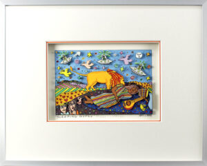 James Rizzi Bilder - SLEEPING GYPSY - HANDSIGNIERT