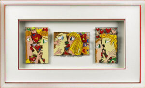 James Rizzi Bilder - THAT LOVING TOUCH - HANDSIGNIERT