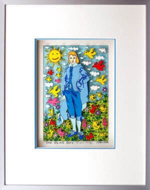 James Rizzi Bilder - THE BLUE BOY - HANDSIGNIERT