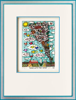 James Rizzi GONE WITH THE WIND handsigniert