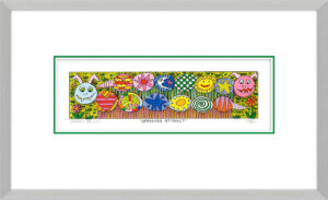 James Rizzi - OPPOSITES ATTRACT  - Original 3D Bild drucksigniert