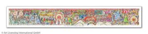 James Rizzi - THE FANTASTIC FORMULA FOR FUN - Original 3D Bild drucksigniert - o...