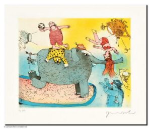 Janosch - DER ELEFANT STEHT HIER IM LICHT