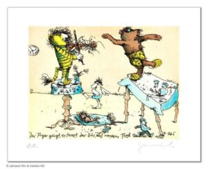 Janosch - DER TIGER GEIGT