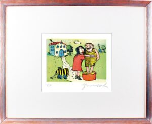 Janosch - ICH LIEBE SIE SPRACH FRAU LUISE ZU MIR AUF EINER GRÜNEN WIESE - origin...